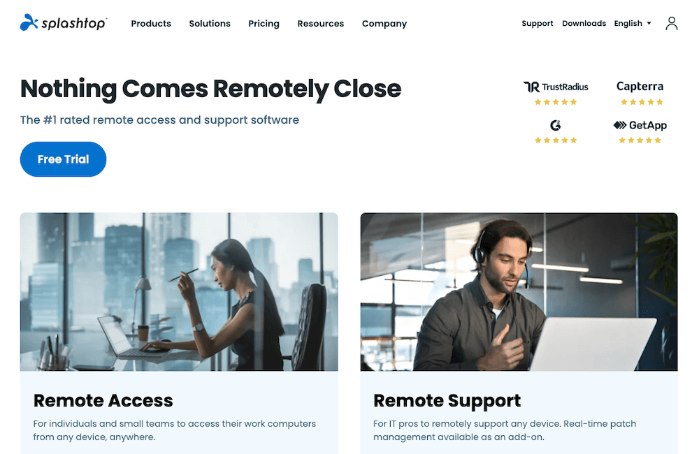 Splashtop Website